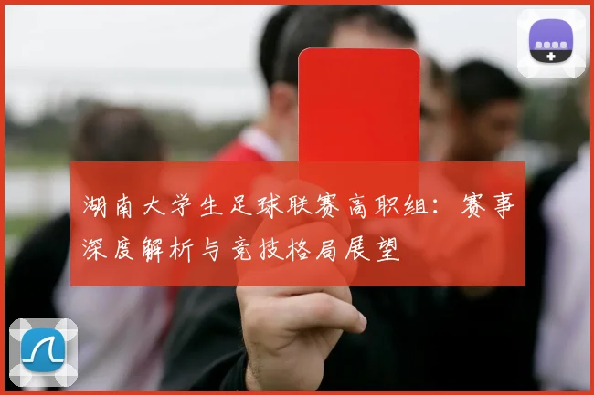 湖南大学生足球联赛高职组：赛事深度解析与竞技格局展望