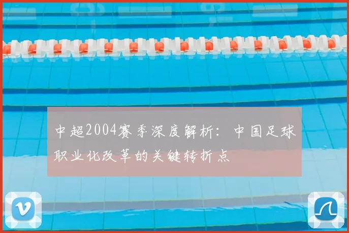 中超2004赛季深度解析:中国足球职业化改革的关键转折点